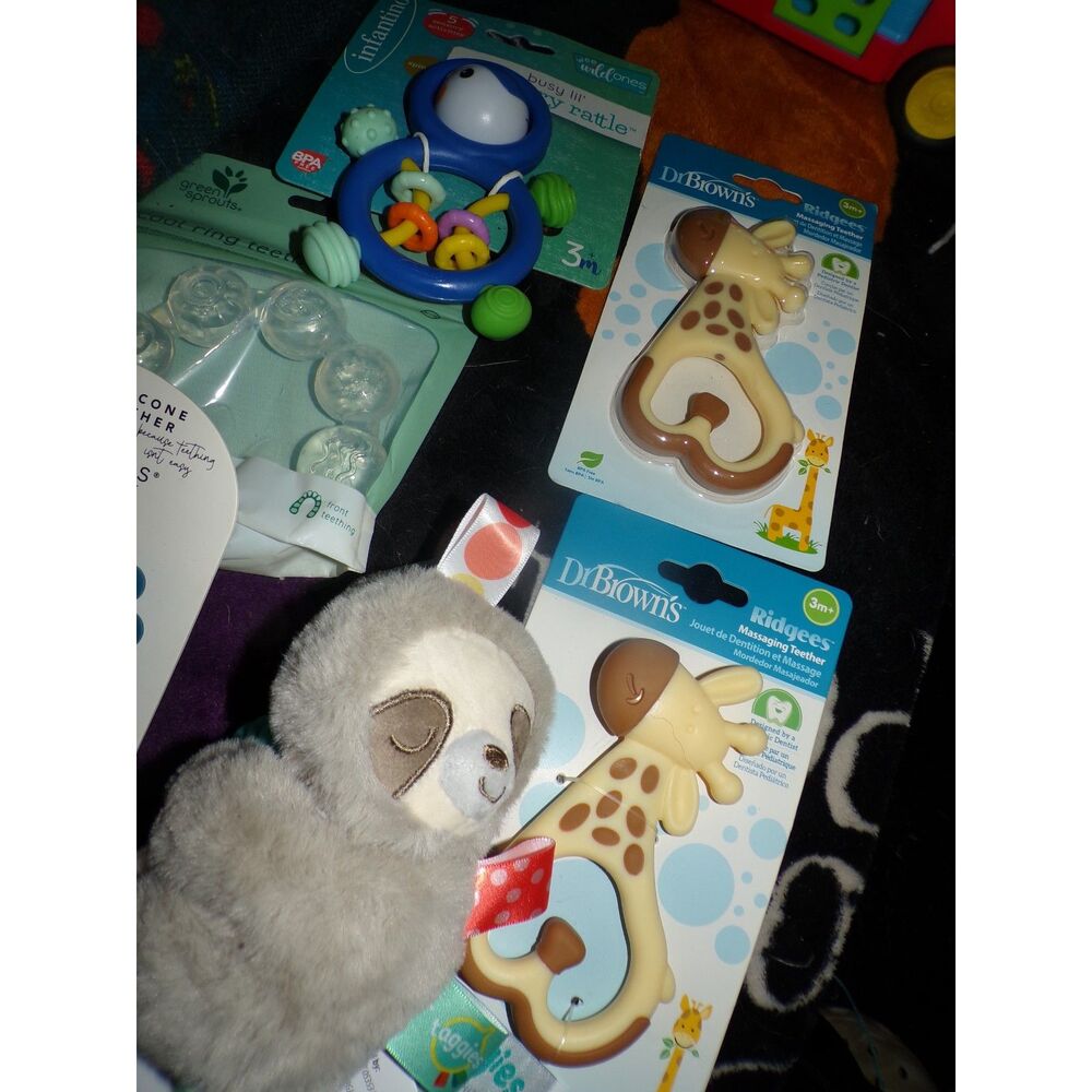 Bundle of 6 brand new baby teethers/rattles-y2